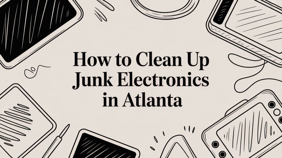 How to Clean Up Junk Electronics and Make an Impact in Atlanta, Green Atlanta 404-666-4633 Commercial Services 