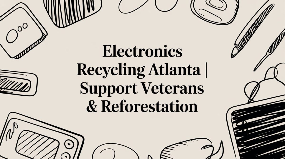 Electronics Recycling Atlanta: Turn E-Waste into Hope, Green Atlanta 404-666-4633 Commercial Services 