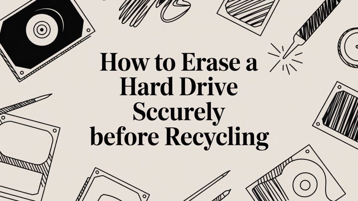 How to Erase a Hard Drive Securely Before Recycling, Green Atlanta 404-666-4633 Commercial Services 