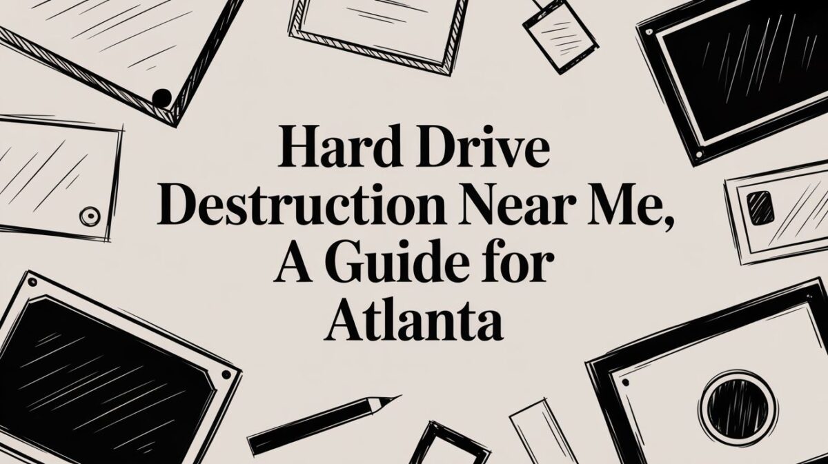Hard Drive Destruction Near Me: A Guide for Atlanta Businesses, Green Atlanta 404-666-4633 Commercial Services 