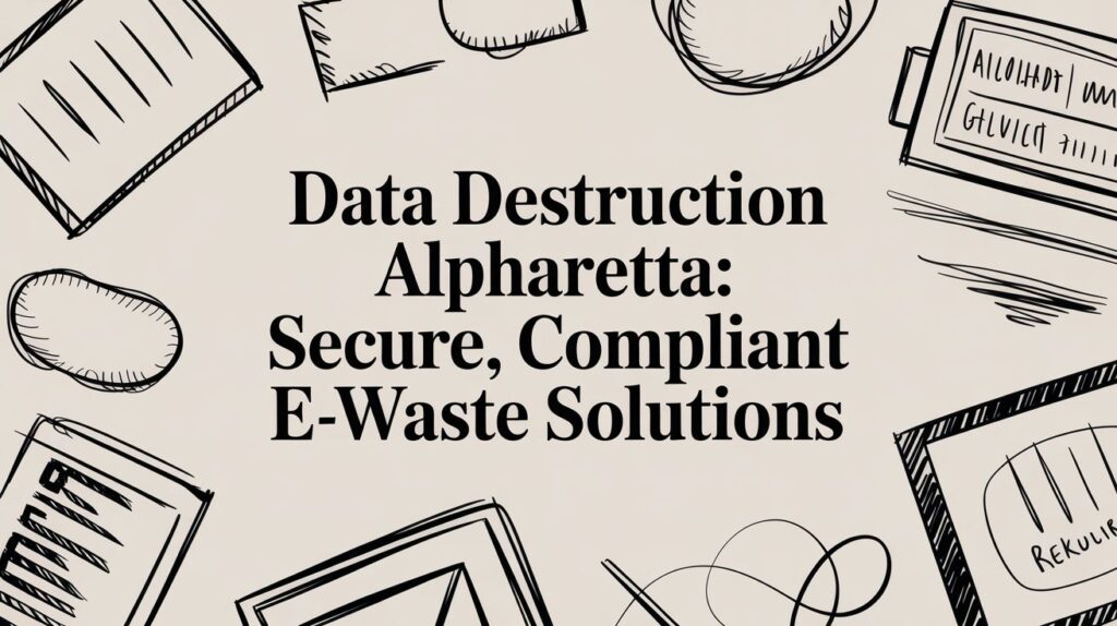 Data destruction Alpharetta: Recycling That Restores Lives and Landscapes