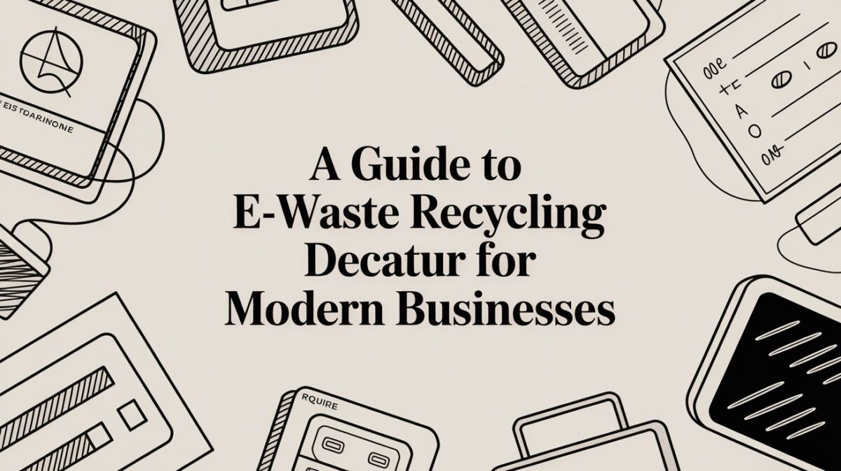 e-waste-recycling-decatur-e-waste-illustration - Green Atlanta 404-666-4633 Commercial Services A Guide To E-Waste Recycling Decatur For Modern Businesses, Green Atlanta 404-666-4633 Commercial Services