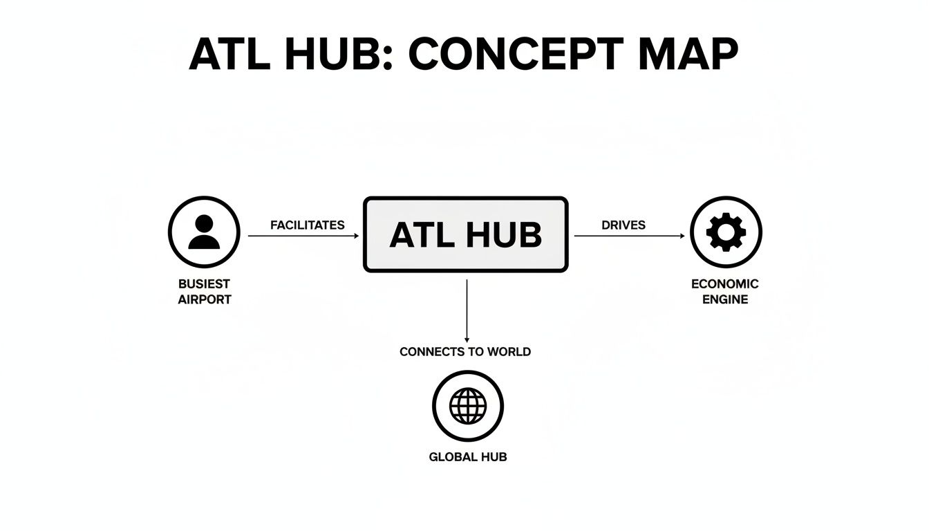 A Guide to Atlanta Hartsfield Jackson Atlanta International Airport, Green Atlanta 404-666-4633 Commercial Services