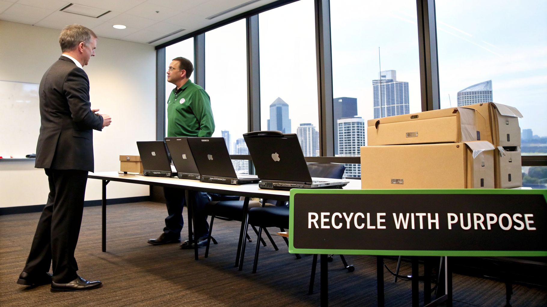 Atlanta Recycling for Business E-Waste: Turning Tech into Trees & Transformation, 404-666-4633