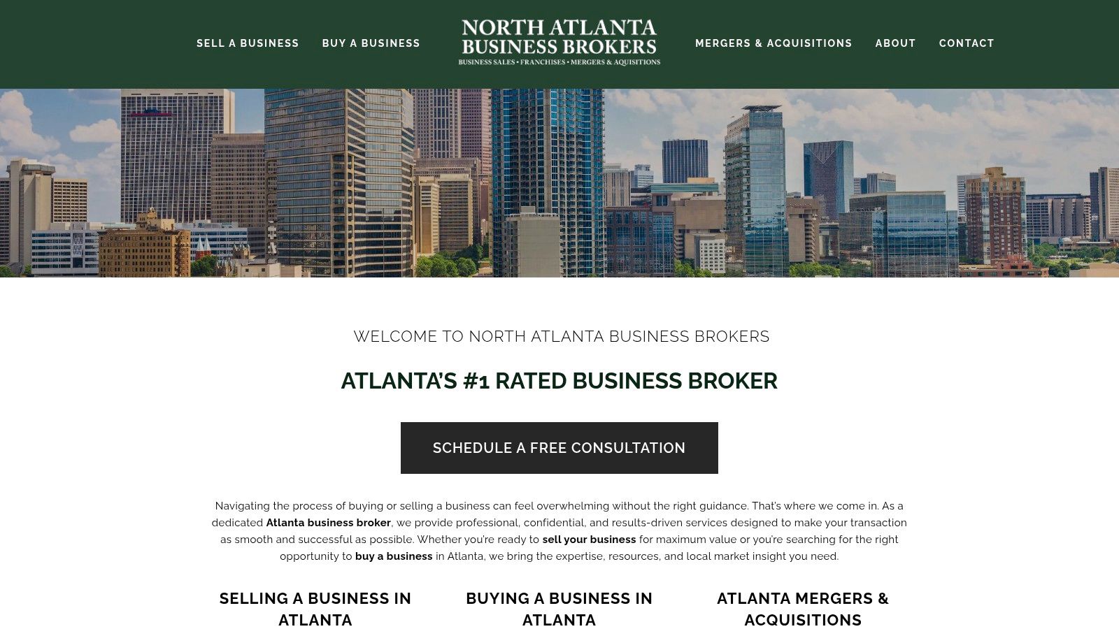Top 7 Resources for Finding a Business for Sale Atlanta in 2026, Green Atlanta 404-666-4633 Commercial Services