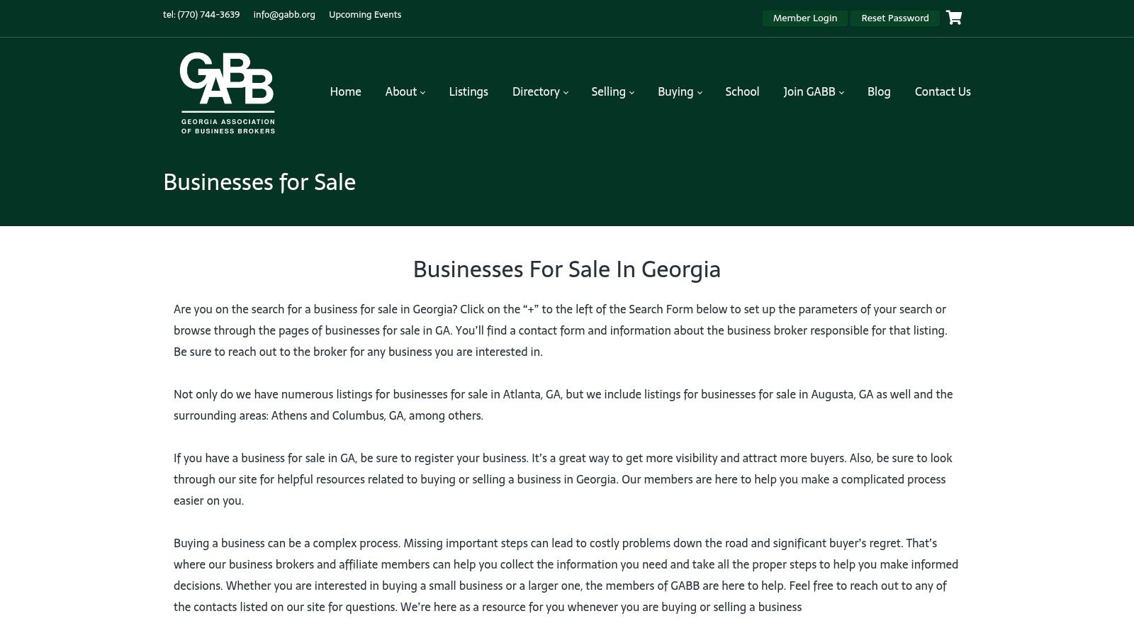 7 Best Places to Find a GA Business for Sale in 2026, 404-666-4633