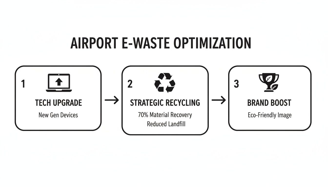 Hartsfield-Jackson Atlanta International Airport: Responsible E-Waste Recycling, 404-666-4633