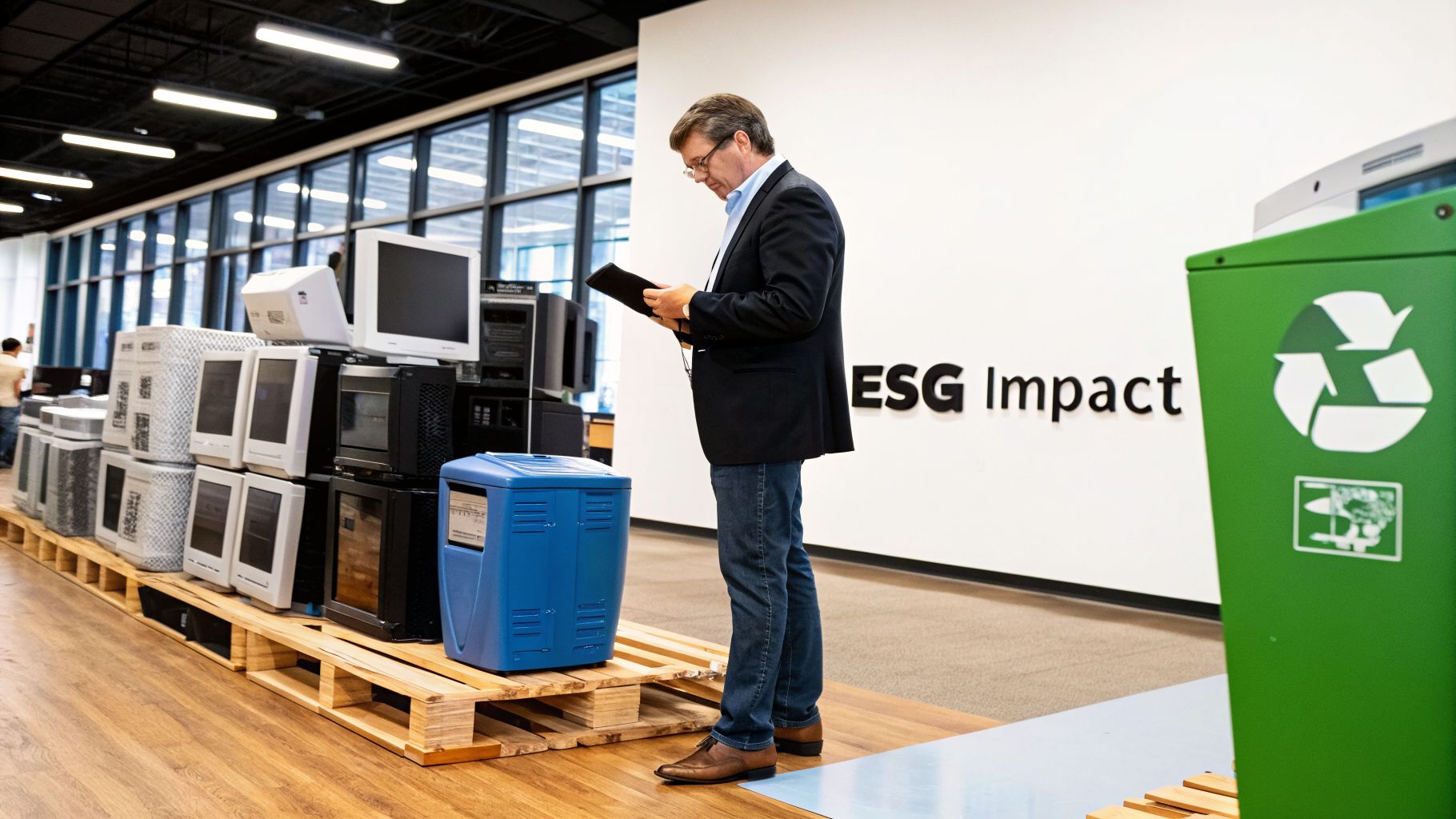 Business Guide: How to Recycle Old Computers Securely, Green Atlanta 404-666-4633 Commercial Services