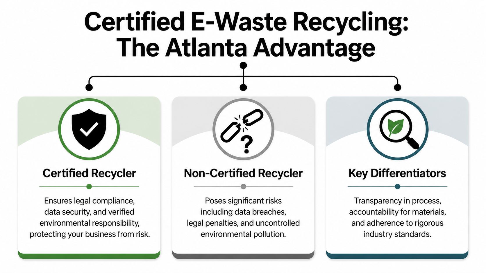 Atlanta Certified E Waste Recycling Company: Your ESG Guide, 404-666-4633