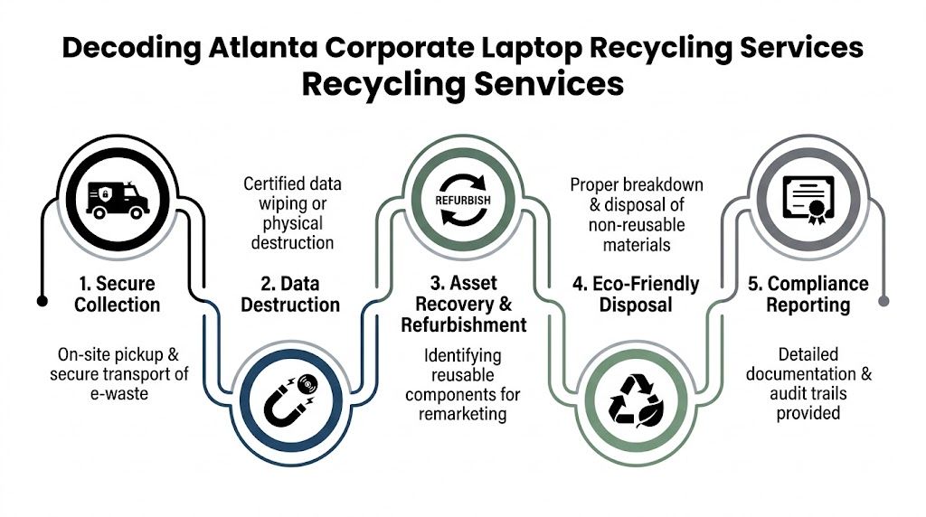 Secure Atlanta Corporate Laptop Recycling Services, 404-666-4633