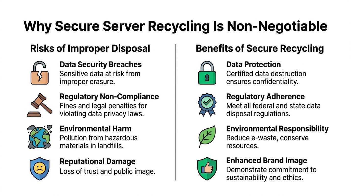 Atlanta Secure Server Recycling Services: Data Security, 404-666-4633