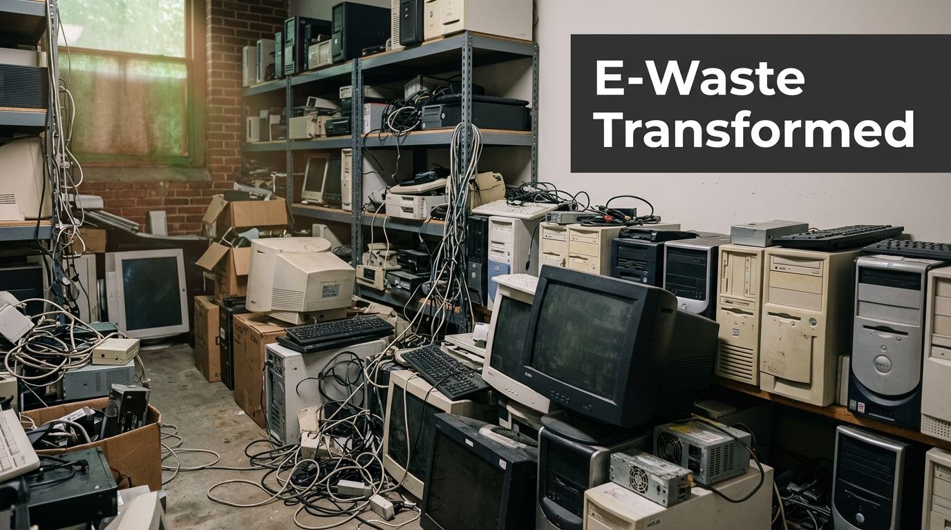 Business Electronics Recycling Services Atlanta GA, 404-666-4633