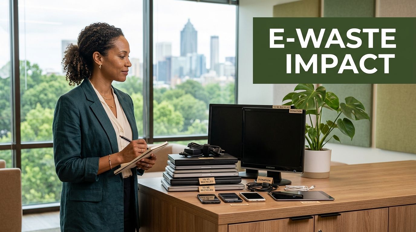 Corporate E Waste Recycling Solutions Atlanta GA, 404-666-4633