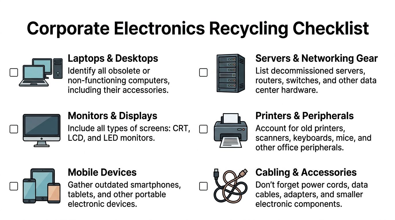 Electronics Recycling Smyrna: Secure ITAD Services, 404-666-4633
