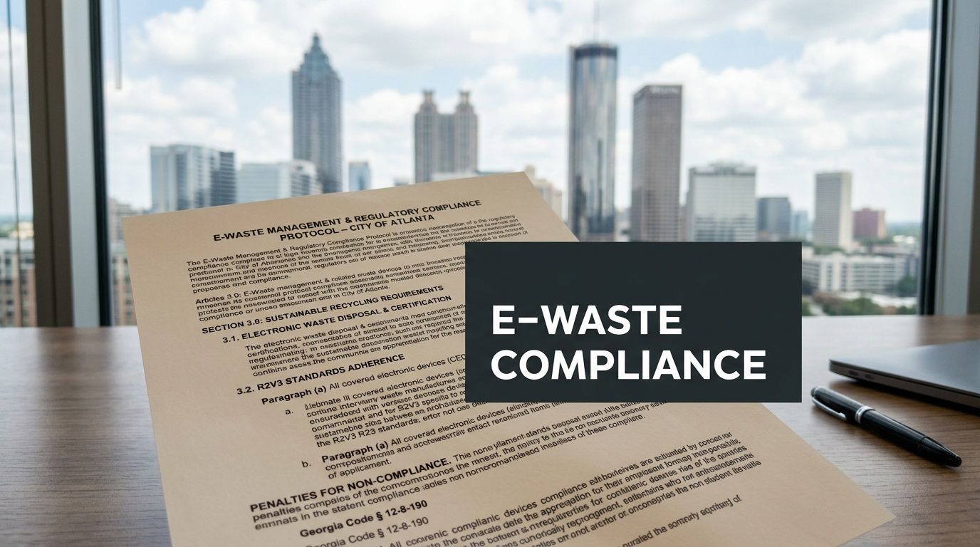 Expert IT Asset Disposition Services Atlanta GA, 404-666-4633