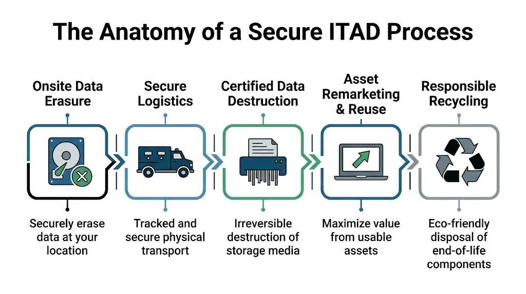 Expert IT Asset Disposition Services Atlanta GA, 404-666-4633
