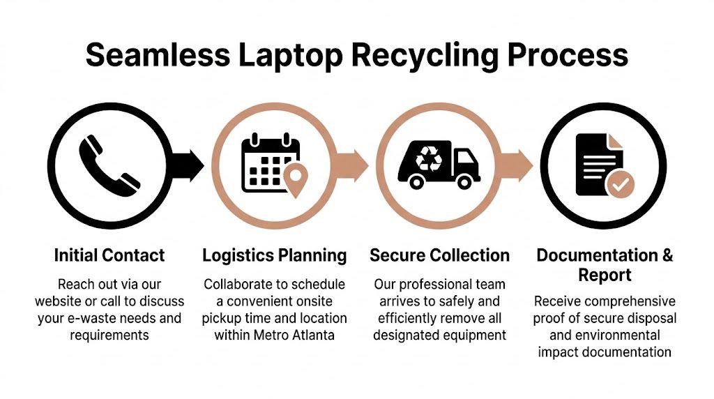 Secure Laptop Recycling Services In Atlanta GA, 404-666-4633