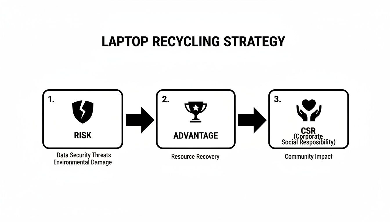 A Guide to Laptops Recycle for Atlanta Businesses in 2026, 404-666-4633