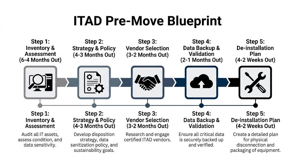Office Relocation: Seamless, Secure ITAD & ESG, 404-666-4633