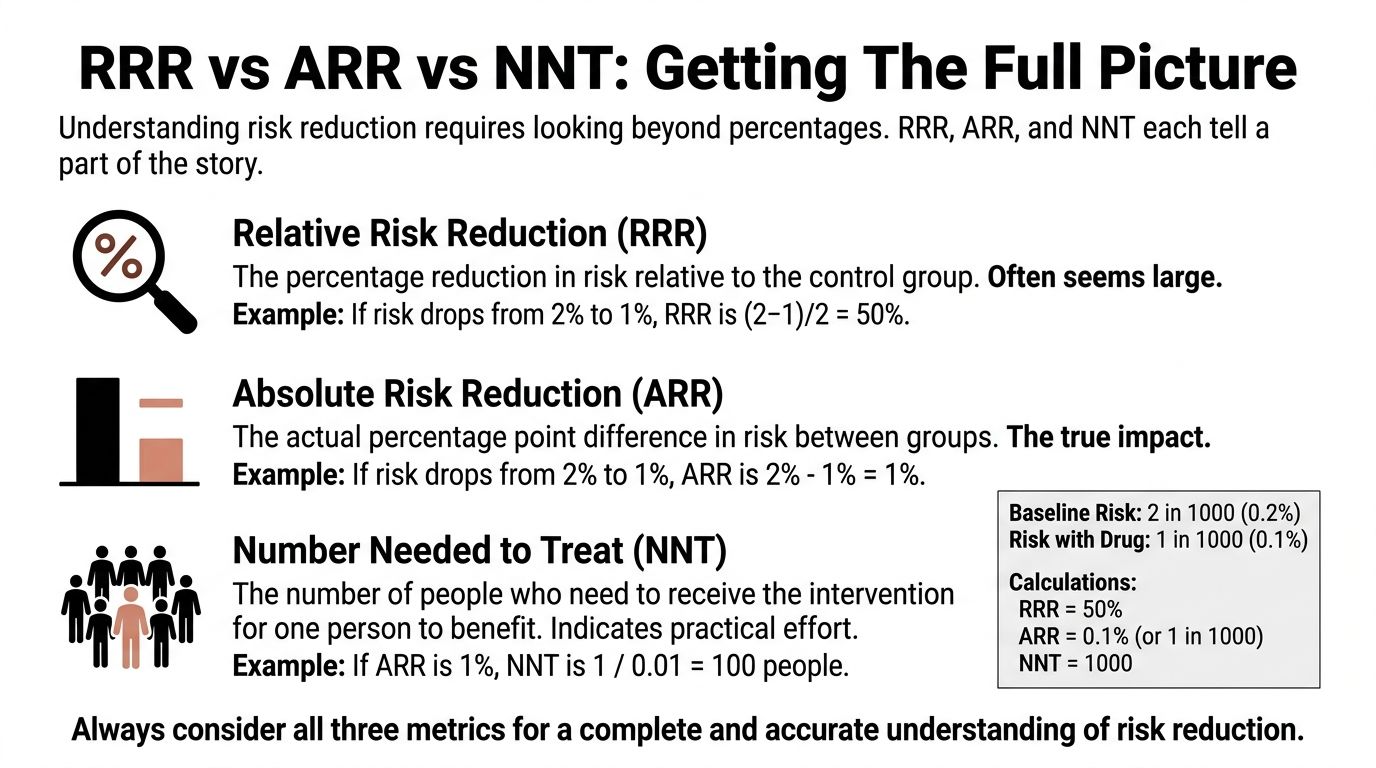 Relative Risk Reduction: A Guide to What It Really Means, 404-666-4633