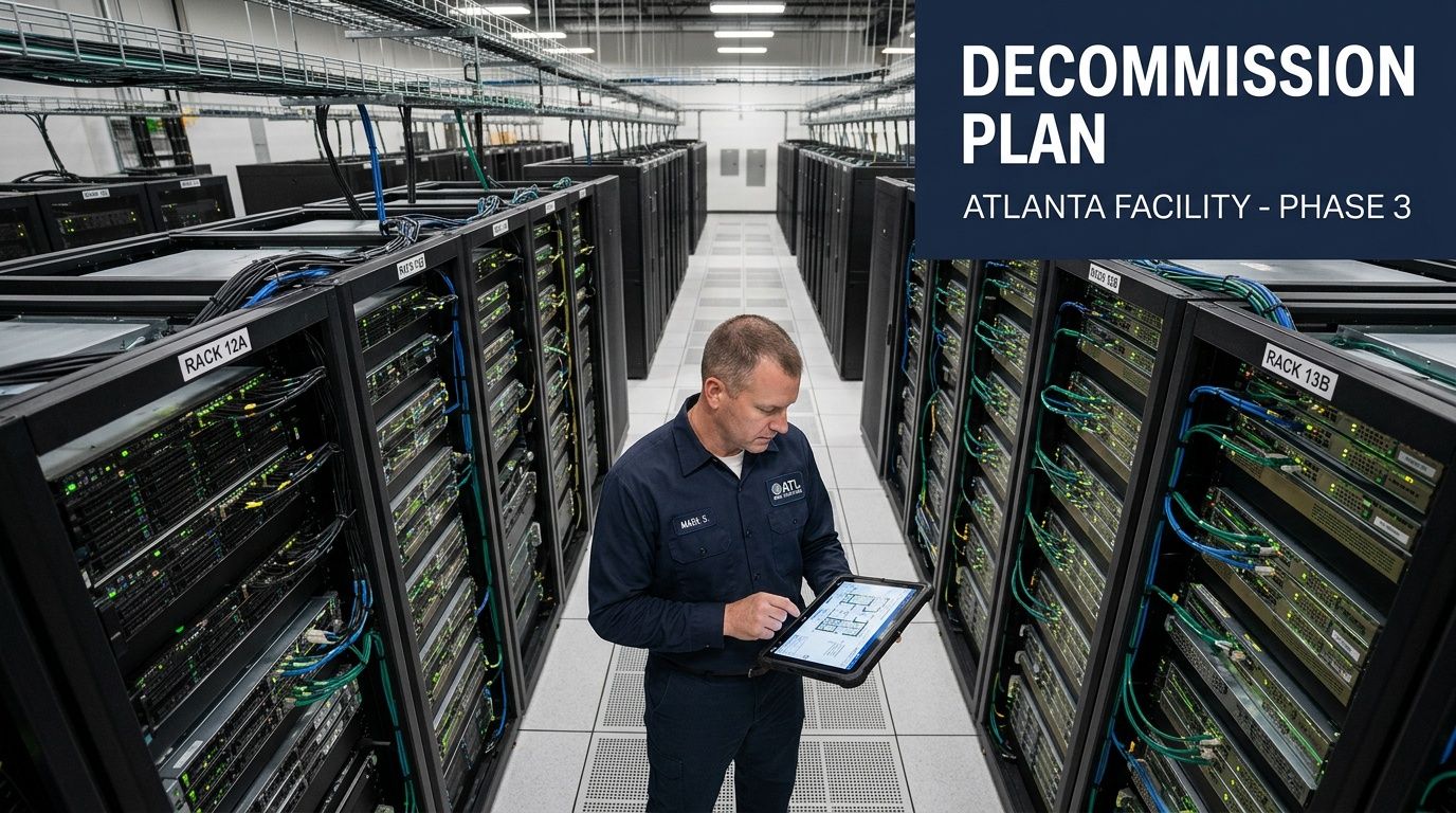 Secure Server Recycling for Data Centers Atlanta GA, 404-666-4633