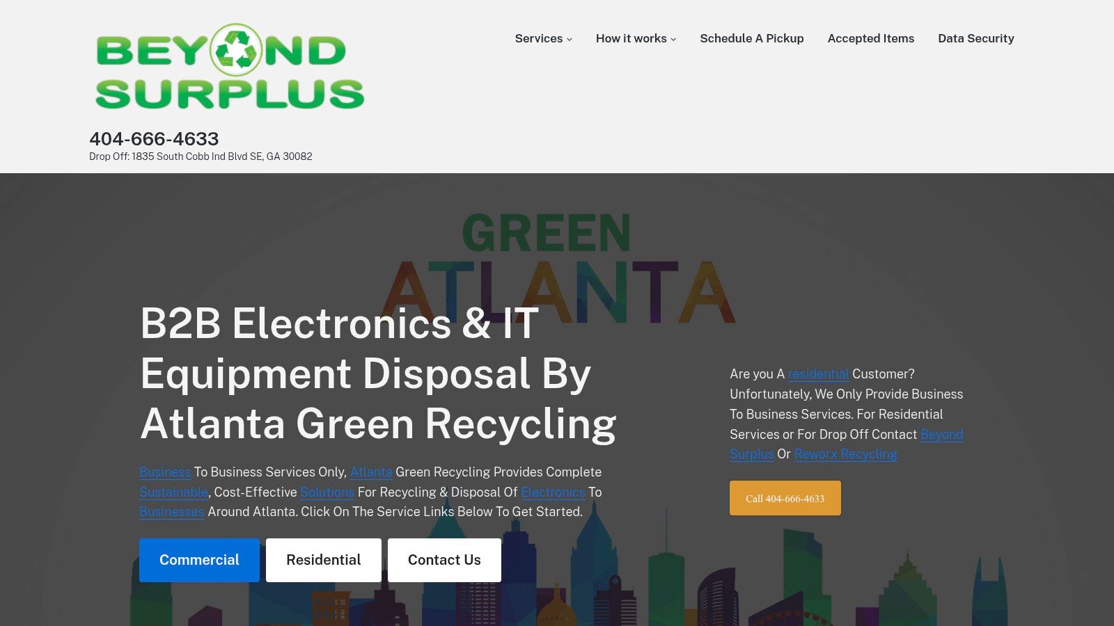 10 Where to Recycle Computers in Atlanta GA (2026 Guide), 404-666-4633