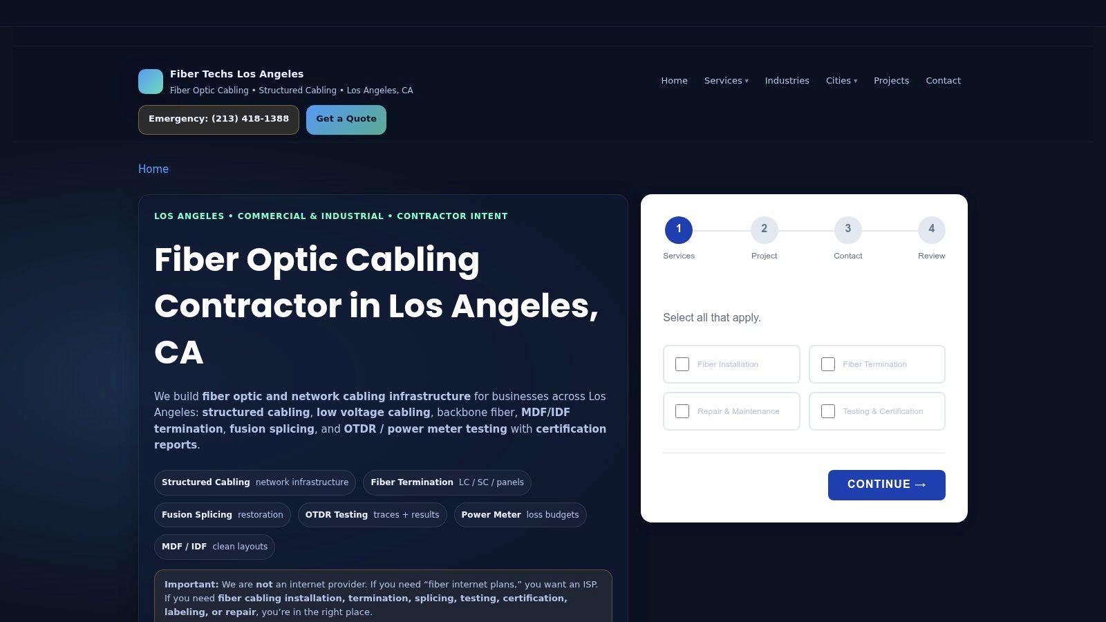 Top 7 Telecom Contractor Los Angeles Options for 2026, 404-666-4633