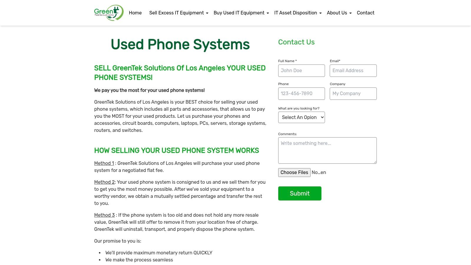 Top Telecom Equipment Buyers Los Angeles: 2026 Guide, 404-666-4633