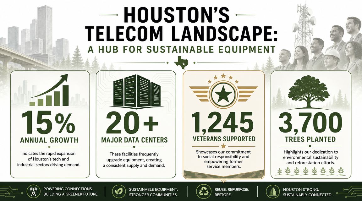 Who Buys Telecom Equipment in Houston? a Seller’s Guide, 404-666-4633