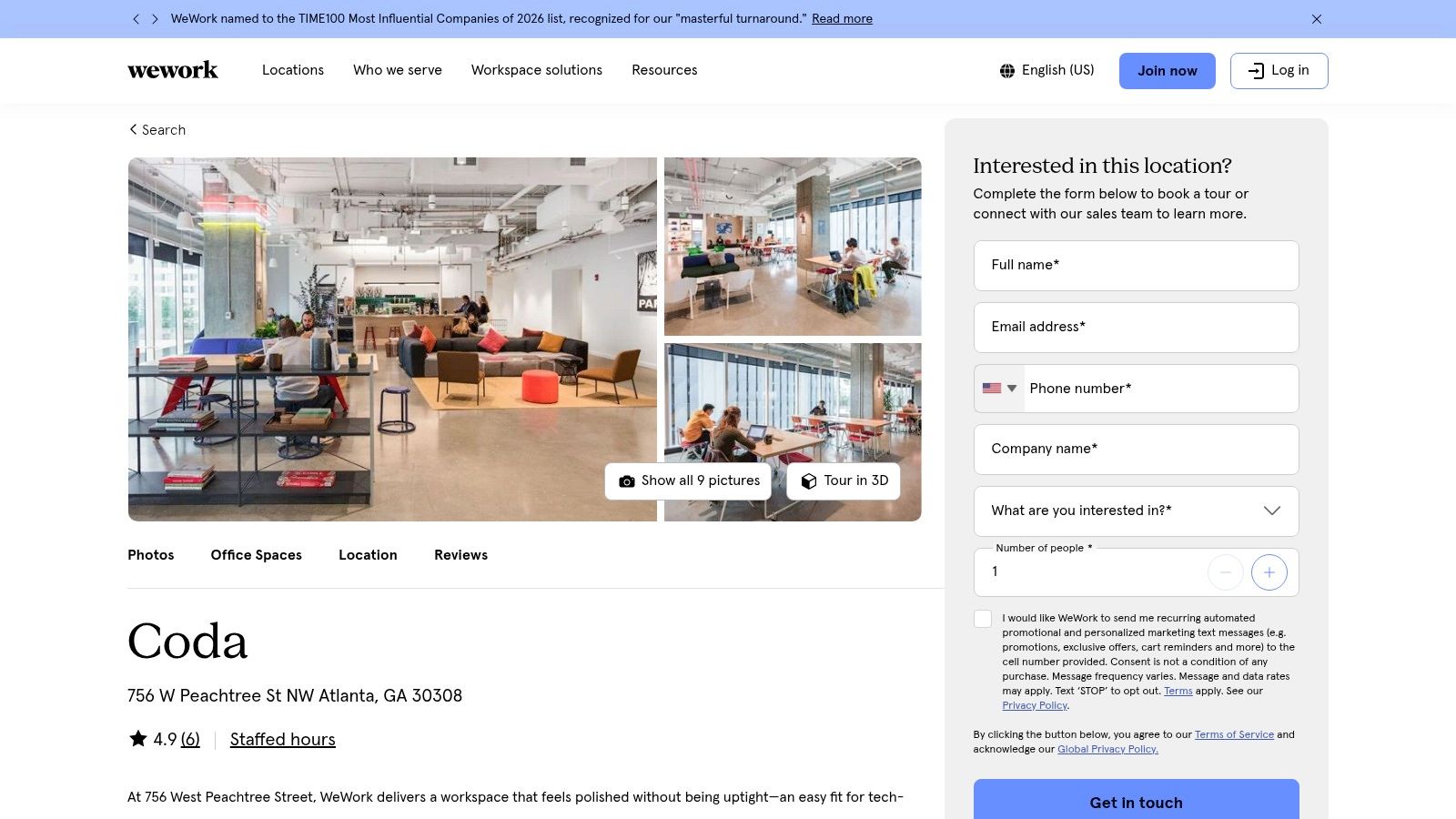 7 Best Coworking and Tech Spaces in Atlanta for 2026, 404-666-4633